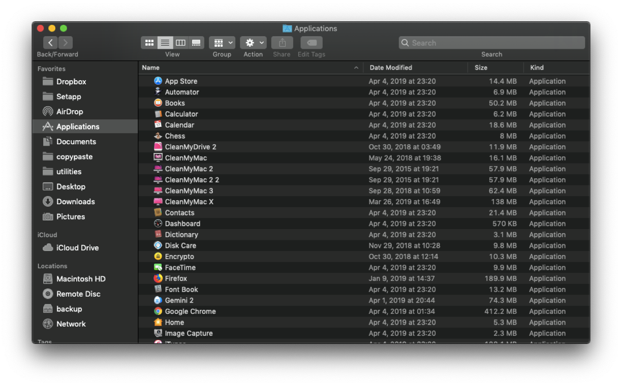 Mac App Folder Location